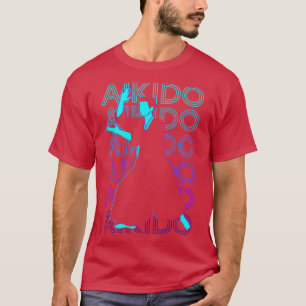 Aikido Japanse martial Arts Retro Aikido Gift T-shirt