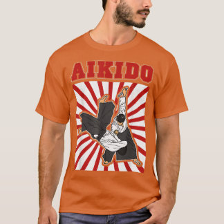 Aikido Martial Art Japan Aikidoka Martial Artist56 T-shirt