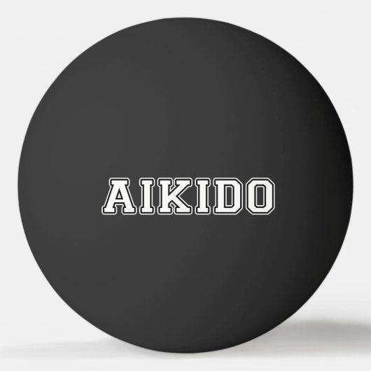 Aikido Pingpongballen (Voorkant)