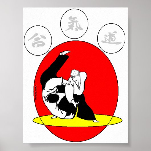 aikido poster (Voorkant)