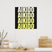 AIKIDO | Poster des arts martiaux (Cuisine)