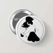 Aikido Ronde Button 5,7 Cm (Voorkant /achterkant)