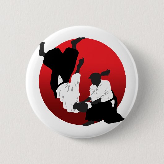 Aikido Ronde Button 5,7 Cm (Voorkant)