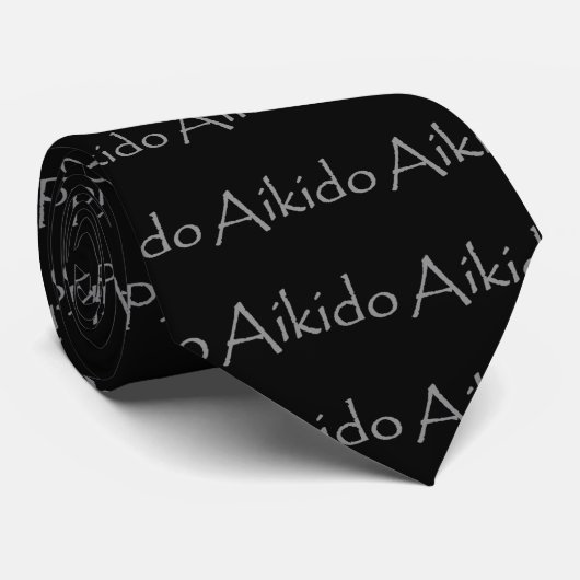 Aikido Stropdas (Opgerold)