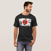 Aikido taillé en pierre - T-shirt Budo Design (Devant entier)