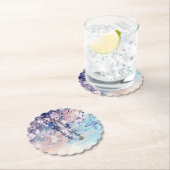 Aiko Dessous-de-verre en papier personnalisable (En situation)