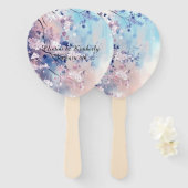 Aiko Hand Fans Handwaaier (Voorkant en achterkant)