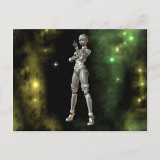 aikobot & sterren briefkaart