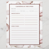 Ail | Blanc simple | Page Recette Casserole (Devant)