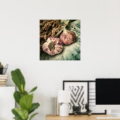 Ail / Poster de cuisine en bois (Bureau à domicile)