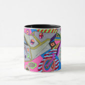 Aile brisée, Mug d'art Abstrait (Centre)