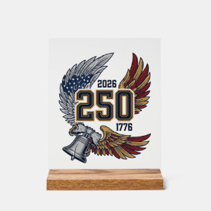 Aile d'aigle Amérique 250 2026 Dessin patriotique_