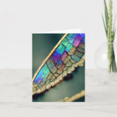 Aile de libellule d'iridescente (Devant)