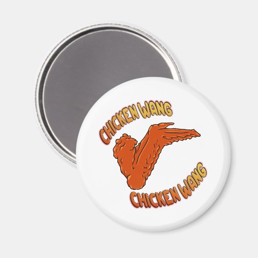 Aile de poulet - Magnet (Recto/Verso)