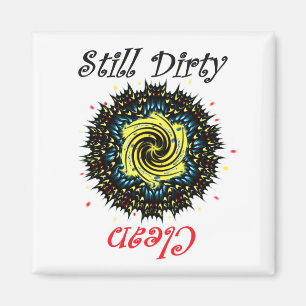 Aile papillon Magnet de lave-vaisselle Abstraite