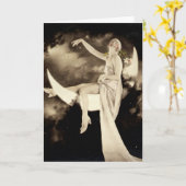 Aileron affectueux de la vie sur le carte photo de (Fleur jaune)