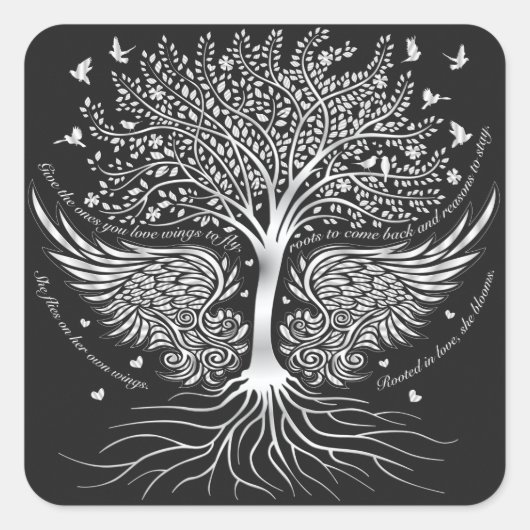 Ailes à voler ensemble de 20 Stickers (Devant)