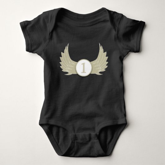 Ailes (Âge 1) - Body en jersey pour bébé (Devant)