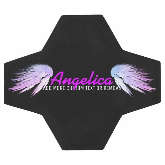 AILES ANGEL Couleur de l'Imaginaire avec nom pourp (Plat)