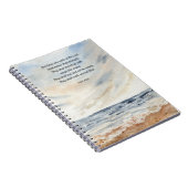 Ailes Comme Eagles Isaiah Bible Verse Carnet (Côté Droit)