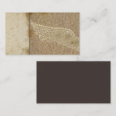 ailes d'ange, anges, cartes de visite (Devant / Derrière)