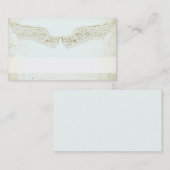 Ailes d'ange, chrétien, chant religieux, cartes de (Devant / Derrière)