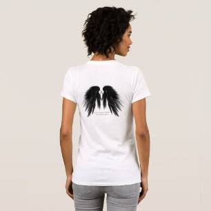 AILES D'ANGE NOIR Retour Monogramme T-shirt