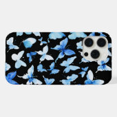 Ailes de bleu : Conception gracieuse de papillon" (Verso Horizontal)