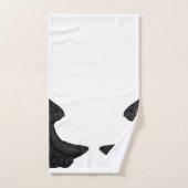 Ailes de l'Ange Noir Falln (Serviette à main)