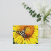 Ailes d'été, carte de visite (Debout devant)