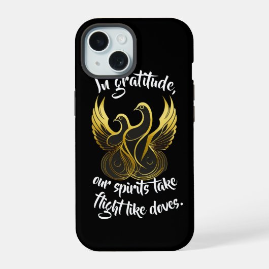 Ailes dorées de gratitude (Verso)