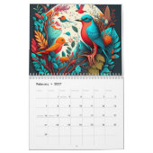 Ailes du temps : Calendrier 2024 (Feb 2027)