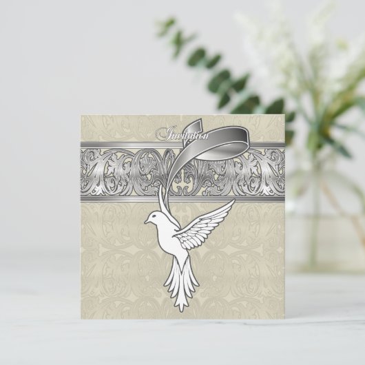 Ailes D'Une Invitation De Colombe (Debout devant)