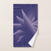 Ailes violettes (Serviette à main)