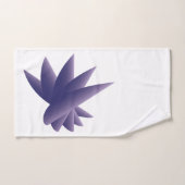 Ailes violettes nb (Serviette à main)