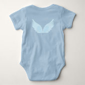 Ailettes - Body bébé jersey (Dos)