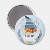 ailettes vers le haut ! aimant (Recto/Verso)