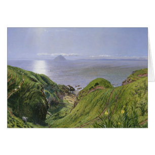 Ailsa Craig et l'île d'Arran, Écosse