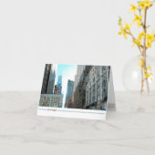 aim*high_NYC carte de note (Fleur jaune)