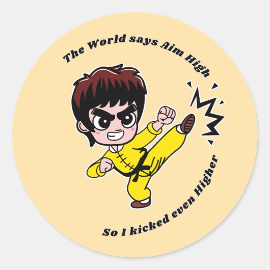 AIM High Sticker (Voorkant)