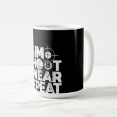 Aim Shoot Swear Herhaalt Funny Pool Billiards 8 Ba Koffiemok (Voorkant rechts)