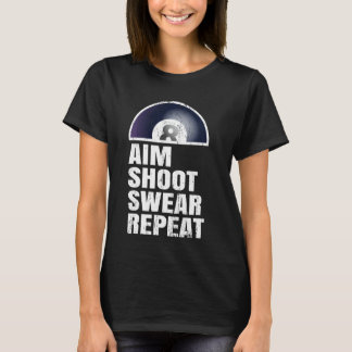 Aim Shoot Sweat Repeat - Snooker pool player Billi