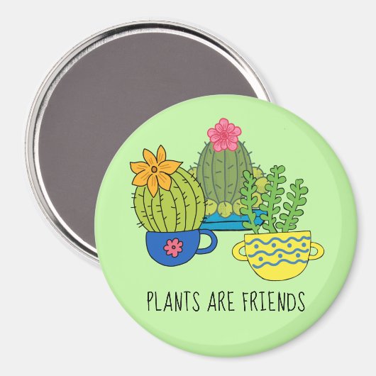 Aimable Plante Magnet Succulent (Recto/Verso)