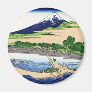 Aimant 江尻田子の浦, 北斎 View Mt.Fuji from Tagonoura, Hokusai