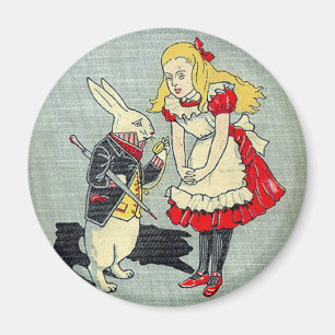 Aimant 03 - Couverture de livre d'Alice