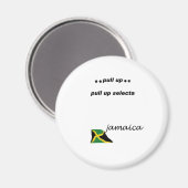 Aimant 03w Jamaïque Tirez la sélection vers le haut (Recto/Verso)