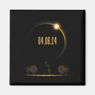 Aimant 04.08.24 Éclipse solaire totale 2024