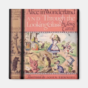 Aimant 04 - Couverture de livre d'Alice