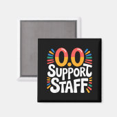 Aimant 0.0 Suprt Staff Marathon Cheer Squad -  (Recto/Verso)