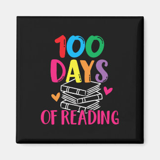 Aimant 100 Days Of School Reading English Teacher Books S